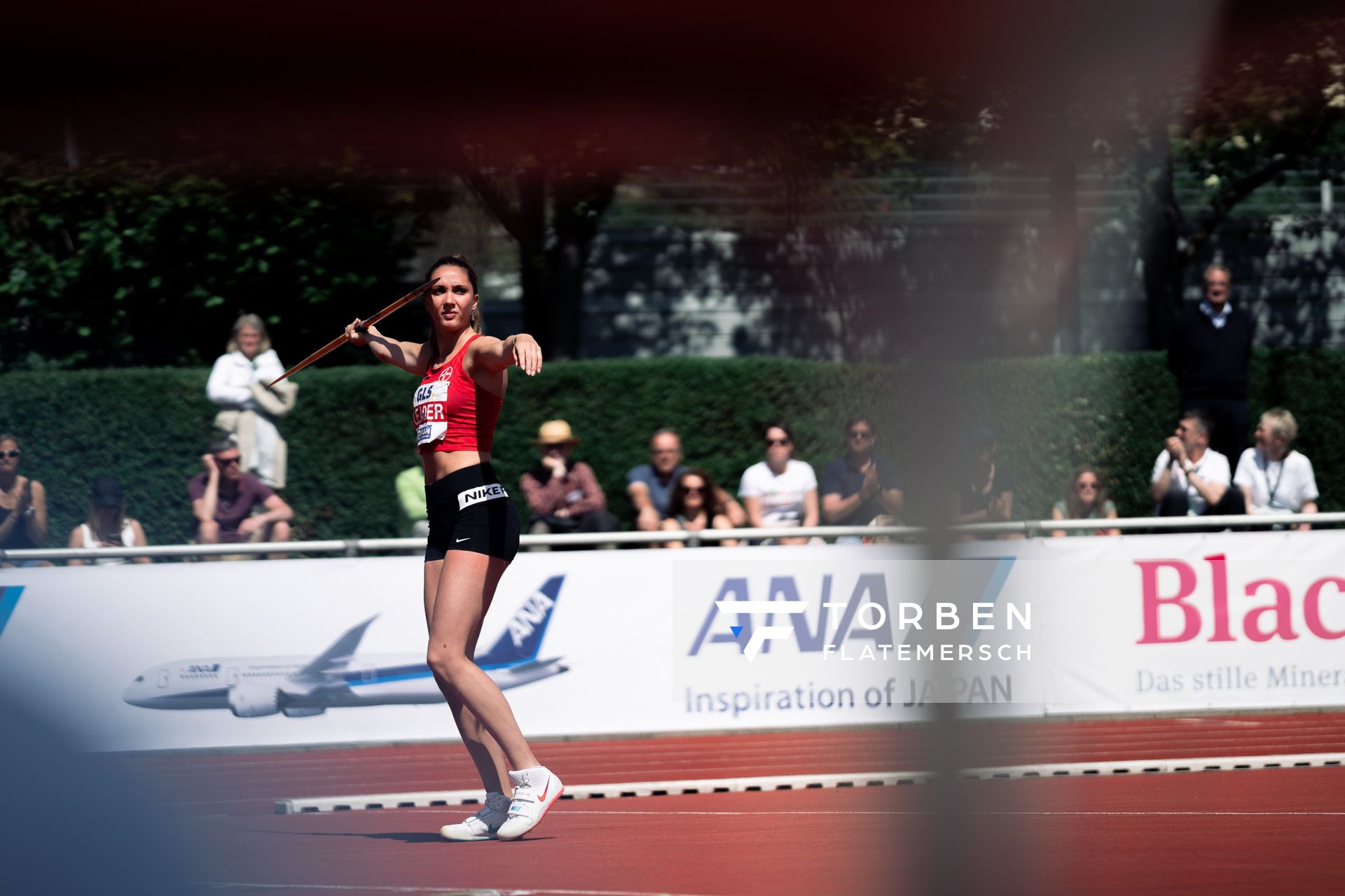 Sophie Weißenberg (TSV Bayer 04 Leverkusen) beim Speerwurf am 08.05.2022 beim Stadtwerke Ratingen Mehrkampf-Meeting 2022 in Ratingen